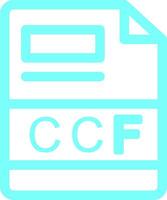 CCF Creative Icon Design vector