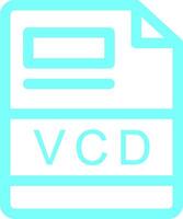 VCD Creative Icon Design vector