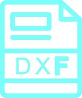 dxf creativo icono diseño vector