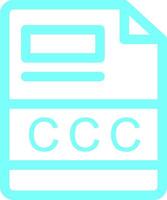 CCC Creative Icon Design vector
