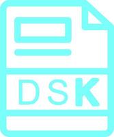 DSK Creative Icon Design vector