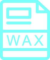 WAX Creative Icon Design vector