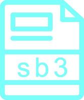 sb3 Creative Icon Design vector