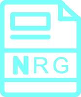 nrg creativo icono diseño vector