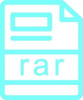 rar Creative Icon Design vector
