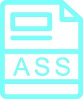 ASS Creative Icon Design vector