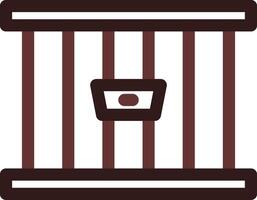 Jail Creative Icon Design vector