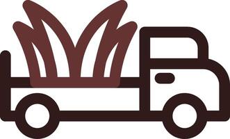 Delivery Truck Creative Icon Design vector