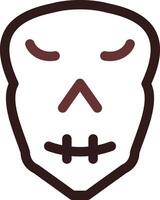 Skull Creative Icon Design vector