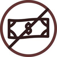 Forbidden Creative Icon Design vector