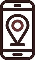 Location Creative Icon Design vector