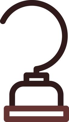 Pirates Hook Creative Icon Design
