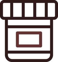 Stool Test Creative Icon Design vector