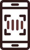 Barcode Creative Icon Design vector