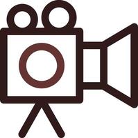 Video Camera Creative Icon Design vector