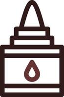 Glue Creative Icon Design vector