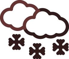 Snow Creative Icon Design vector