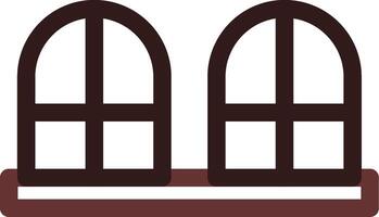 Window Creative Icon Design vector