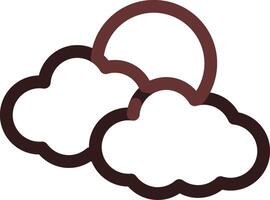 Clouds Creative Icon Design vector