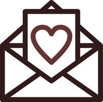 Love Letter Creative Icon Design vector