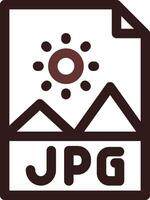 Jpg File Creative Icon Design vector