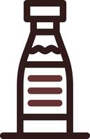 Milk Botel Creative Icon Design vector