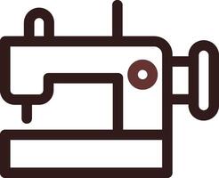 Sewing Machine Creative Icon Design vector