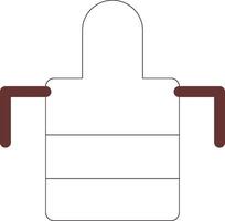 Apron Creative Icon Design vector