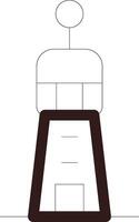 Lighthouse Creative Icon Design vector