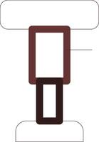 Bar Stool Creative Icon Design vector