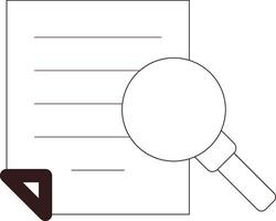 Line Two Color Design vector
