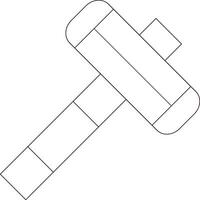 Line Two Color Design vector