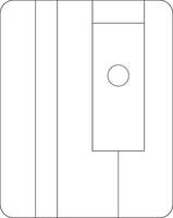 Line Two Color Design vector