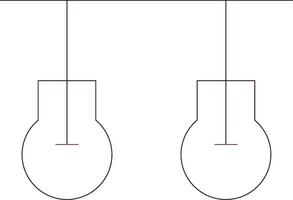Line Two Color Design vector