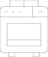 Line Two Color Design vector