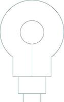 Line Two Color Design vector