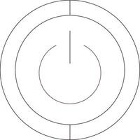 Line Two Color Design vector