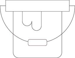 Line Two Color Design vector