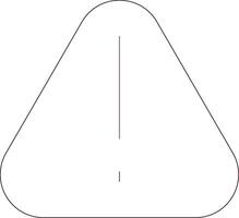 Line Two Color Design vector
