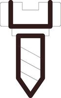 Line Two Color Design vector