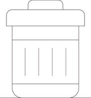 Line Two Color Design vector