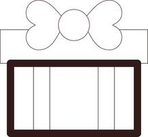 Line Two Color Design vector