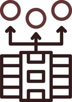 Crowdfunding Creative Icon Design vector