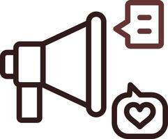 Campaign Creative Icon Design vector