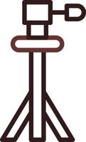 Tripod Creative Icon Design vector