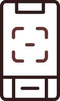 Line Two Color Design vector