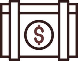 Salary Creative Icon Design vector