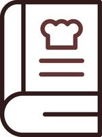 Recipes Creative Icon Design vector