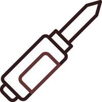 Screwdriver Creative Icon Design vector