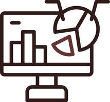 Data Analytics Creative Icon Design vector